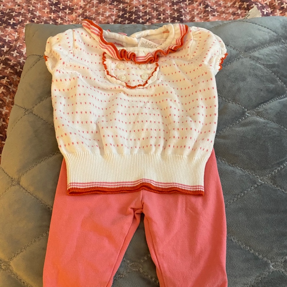 Janie and Jack adorable outfit only worn one time!